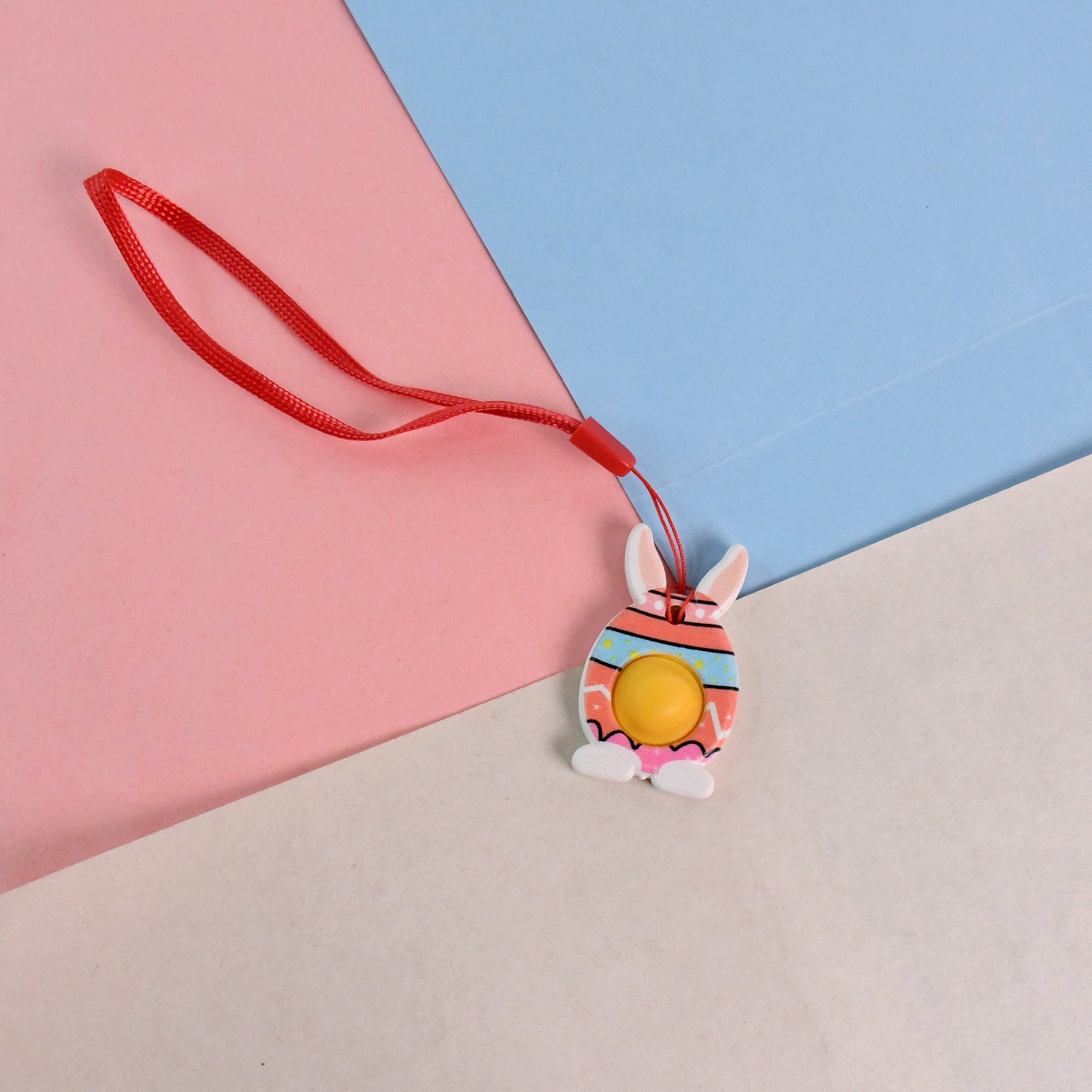 Bunny Popper on a Keyring  Bunny Popper on a Keyring